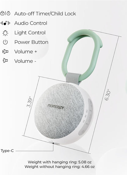 Portable Sound Machine with Night Light