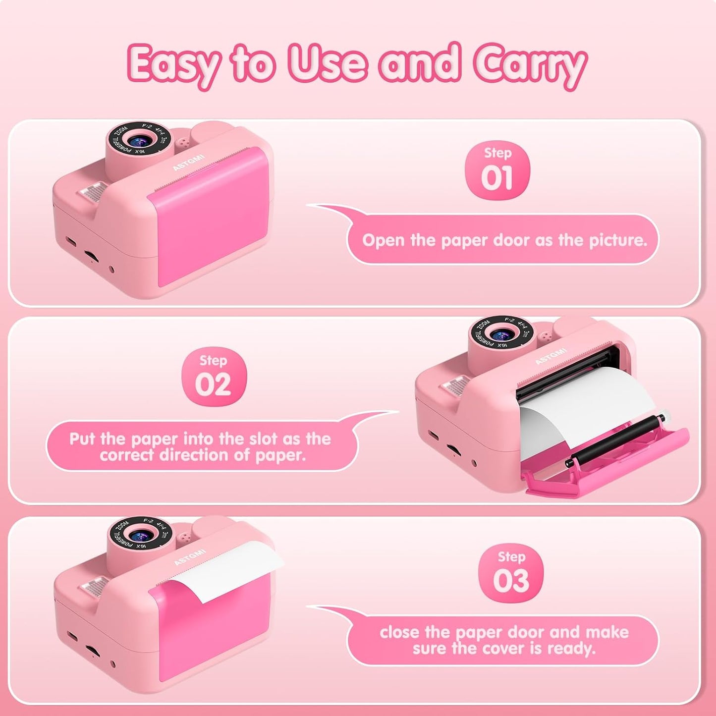 Instant Print Digital Camera