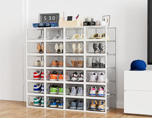 Stackable Shoe Storage Boxes