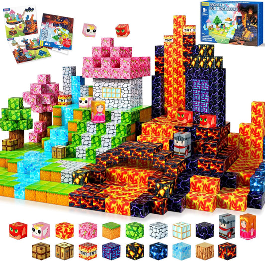 150 PCS Magnetic Building Blocks, Construction Toys