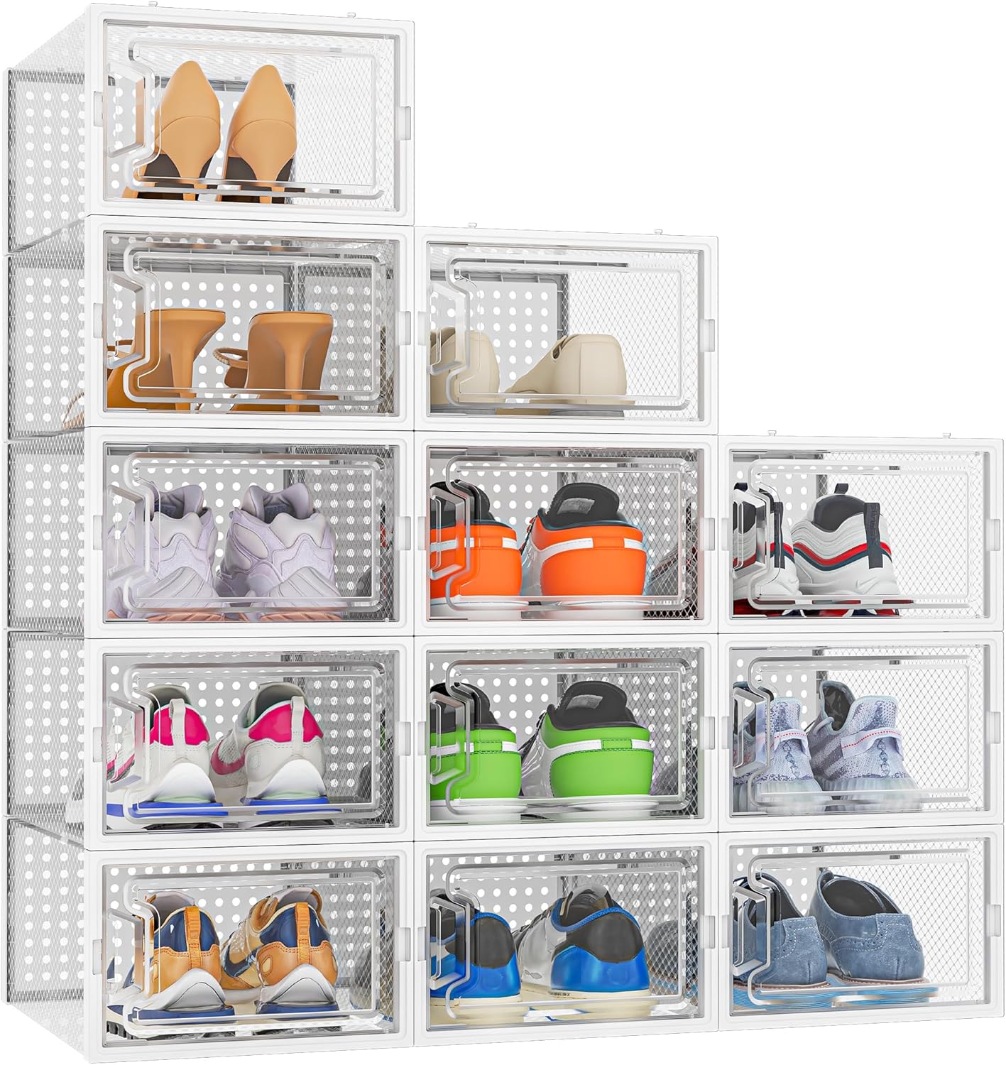 Stackable Shoe Storage Boxes