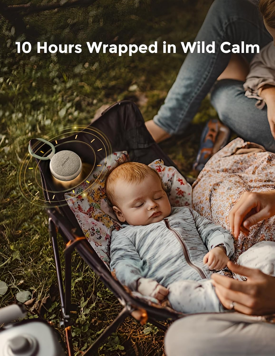 Portable Sound Machine with Night Light